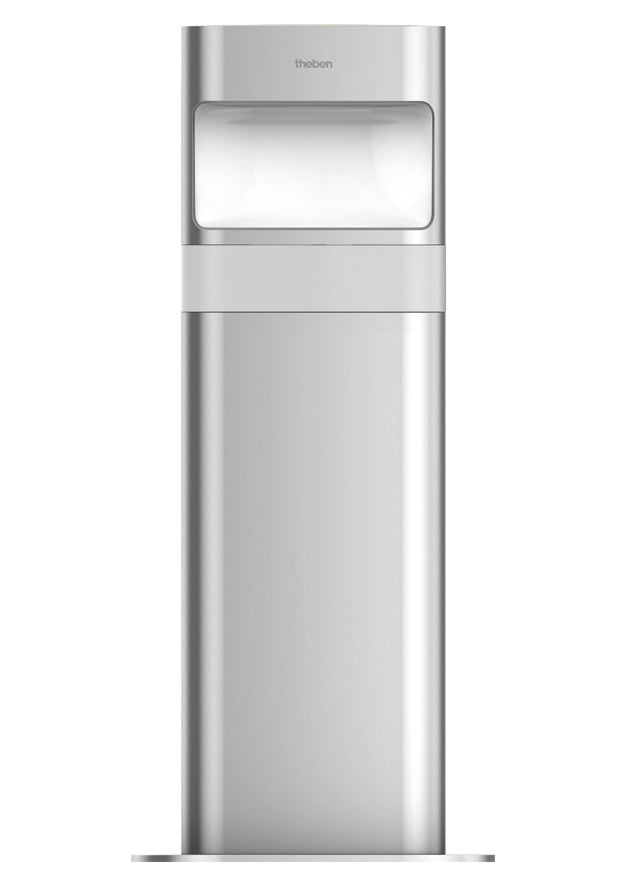 THEBEN LED-Poller-Leuchte (kurz) mit Bewegungsmelder für Bodenmontage, 8,5 Watt, aluminium THEBEN LED-Poller-Leuchte (kurz) mit Bewegungsmelder für Bodenmontage, 8,5 Watt, aluminium
